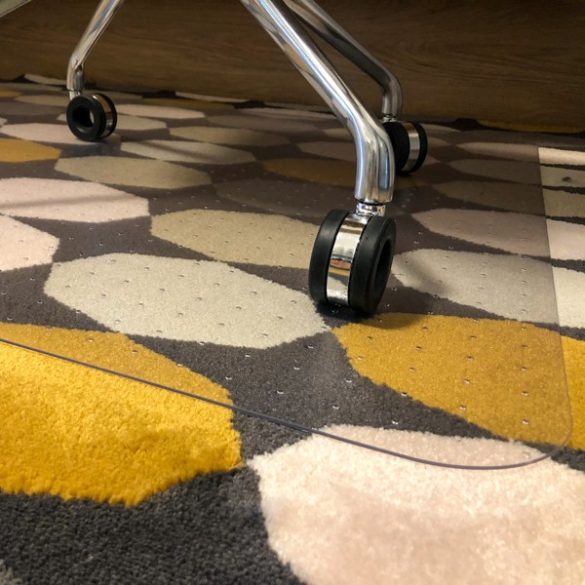 FloorMet Prémium Carpet székalátét 1200 × 1000 × 2 mm (szőnyeg)