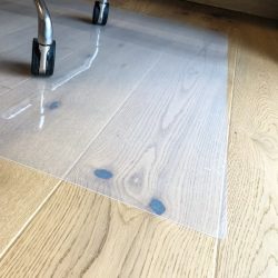 FloorMet Slim székalátét 1150 × 1000 × 0,8 mm
