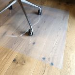 FloorMet Slim székalátét 1400 × 1000 × 0,8 mm